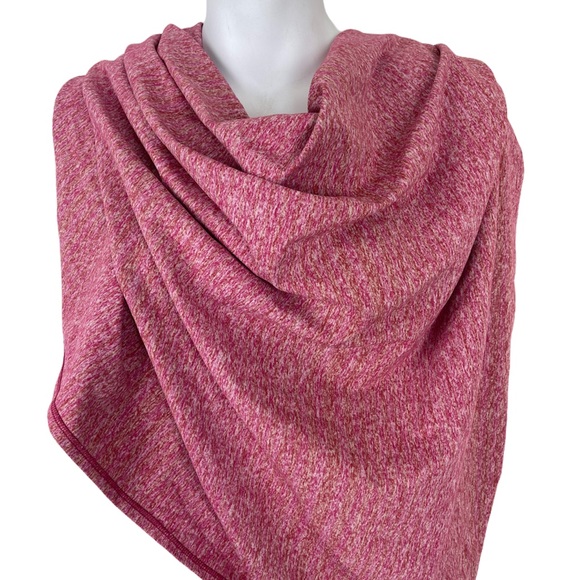 Lululemon Vinyasa Scarf Heathered Wrap Snap Button - Picture 2 of 5